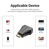 Bộ chuyển Mini HDMI Male to HDMI Female VENTION AISB0