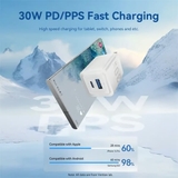 Bộ Sạc Nhanh C+A Kèm Cáp C to C VENTION FEQ 30W