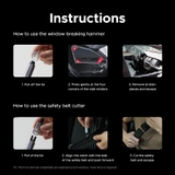 Búa thoát hiểm ô tô 2 in 1 Ugreen 35347