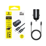 Tẩu Sạc Ô Tô Siêu Nhỏ Baseus PrimeTrip VP2 45W