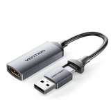 Cáp livestream Vention HDMI-A to USB-A/C Video Capture Card