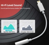 Cáp chuyển Lightning Sang Audio AUX 3.5mm Choetech AUX005 cho iPhone