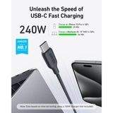 Cáp sạc  240W C to C ANKER TPE Bio-Based 543 A80E2