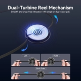 Cáp Sạc Dây Rút Đa Năng 3-in-1 C to L+2C VENTION TRK 100W