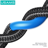 Cáp sạc USAMS SJ739 4In1 15W USB TO 2C+1L+1M