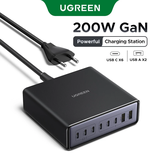 Bộ sạc GaN UGREEN X766 200W 8 cổng 6C2A