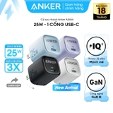 Củ sạc 25W 1C ANKER Zolo A2656