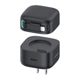 Củ sạc 35W USAMS US-CC210 GaN cáp rút Lightning