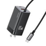 Củ Sạc 65W GaN USAMS CC273 2C+1A