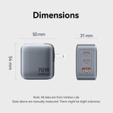 Mua cu-sac-nhanh-vention-fex-70w-2c1a-gandash chính hãng tại chube.vn