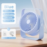 Quạt bàn Rtako D06 tuần hoàn xoay 360 độ