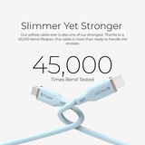 Dây cáp sạc nhanh 60W MAZER Infinite.LINK 3 PD60W USB-C to USB-C