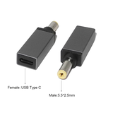 Đầu chuyển USB Type-C sang đầu DC laptop PD 100W