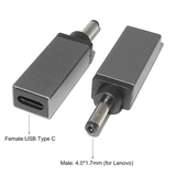 Đầu chuyển USB Type-C sang đầu DC laptop PD 100W