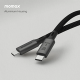 Cáp Video C to C 1m Sạc Nhanh 100W 20Gbps Momax DC31