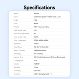 Đèn bàn pin sạc VENTION PDB 2700K-6000K dùng đến 15H