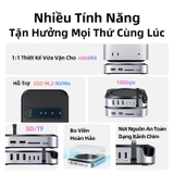 Dock mở rộng cho MacMini 4 Ugreen 65487 11 Cổng có khe M.2 NVMe