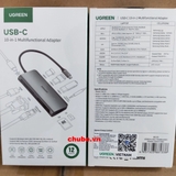 Hub Ugreen  CM179 C sang HDMI, VGA, LAN, USB 3.0, SD