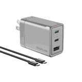 Bộ sạc nhanh EcoFlow RAPID 65W GaN kèm cáp 100W