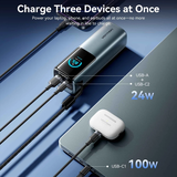 Pin dự phòng Vention FKG 27000mAh 200W màn hình TFT