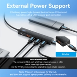 Hub chuyển đổi 5 in 1 VENTION CHJ 10Gbps