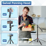 Tripod điện thoại Ulanzi MA09 180cm remote Bluetooth