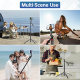 Tripod điện thoại Ulanzi MA09 180cm remote Bluetooth