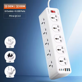 Ổ Cắm Điện Đa Năng LDNIO SC10610C 2500W