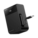 Pin dự phòng 2 trong 1 Momax 1-PAC Pass Mini+ 10000mAh với cáp rút