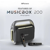 Loa Bluetooth Karaoke HiFuture MusicBox 200 100W, 12000mAh