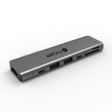 Cổng chuyển đổi Mazer 100W USB-C 7 in 1 M-UC2PROHUB700-GY