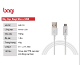 Cáp sạc Micro-USB Bagi MB120 dài 120cm