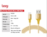 Cáp sạc MicroUSB Bagi MS200