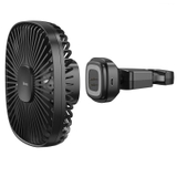 Quạt hàng ghế sau ô tô hít nam châm Baseus 12V xoay 360 độ