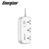 Ổ cắm điện Energizer đa năng 3AC kèm 2A2C
