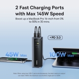 Pin dự phòng Baseus EnerGeek GP12 có màn hình 20800mAh 145W