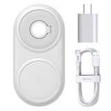 Combo sạc nhanh không dây, đế giữ dây sạc AW Baseus