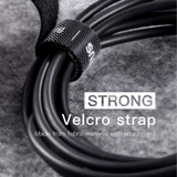 Dây Velcro (dán/ xé) dùng cố định cáp Baseus Rainbow Circle Velcro Straps ( Reusable Cable Tie Fastening Tape Wire Organizer )