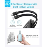 Sạc dự phòng  30W ANKER Zolo A1680 20000mAh Kèm Cáp C+L