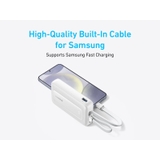 Sạc dự phòng  30W ANKER Zolo A1680 20000mAh Kèm Cáp C+L
