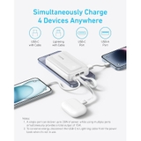 Sạc dự phòng kèm cáp C+L ANKER Zolo A1680 10000mAh 30W