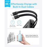 Sạc dự phòng kèm cáp C+L ANKER Zolo A1680 10000mAh 30W