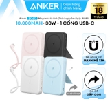 Sạc dự phòng từ tính 30W ANKER Zolo A1685 10000mAh kèm cáp C