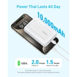 Sạc dự phòng từ tính 30W Qi ANKER Zolo A1684 10000mAh
