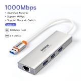 Hub mở rộng Baseus PortalJoy Series 4-Port HUB Frost