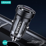 Tẩu Sạc 45W USAMS CC175 C35 1C+1A