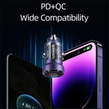 Tẩu Sạc 45W USAMS CC175 C35 1C+1A