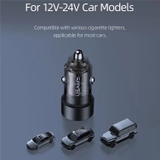 Tẩu sạc 60W USAMS CC208 C39 1C+1U