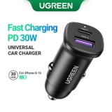 Mua Tẩu sạc nhanh ô-tô 2 cổng 1C1A 30W Ugreen 25845 chính hãng tại chube.vn