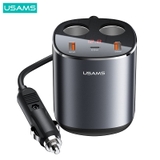 Tẩu sạc nối dài 1C2A USAMS CC151 C28 245W
